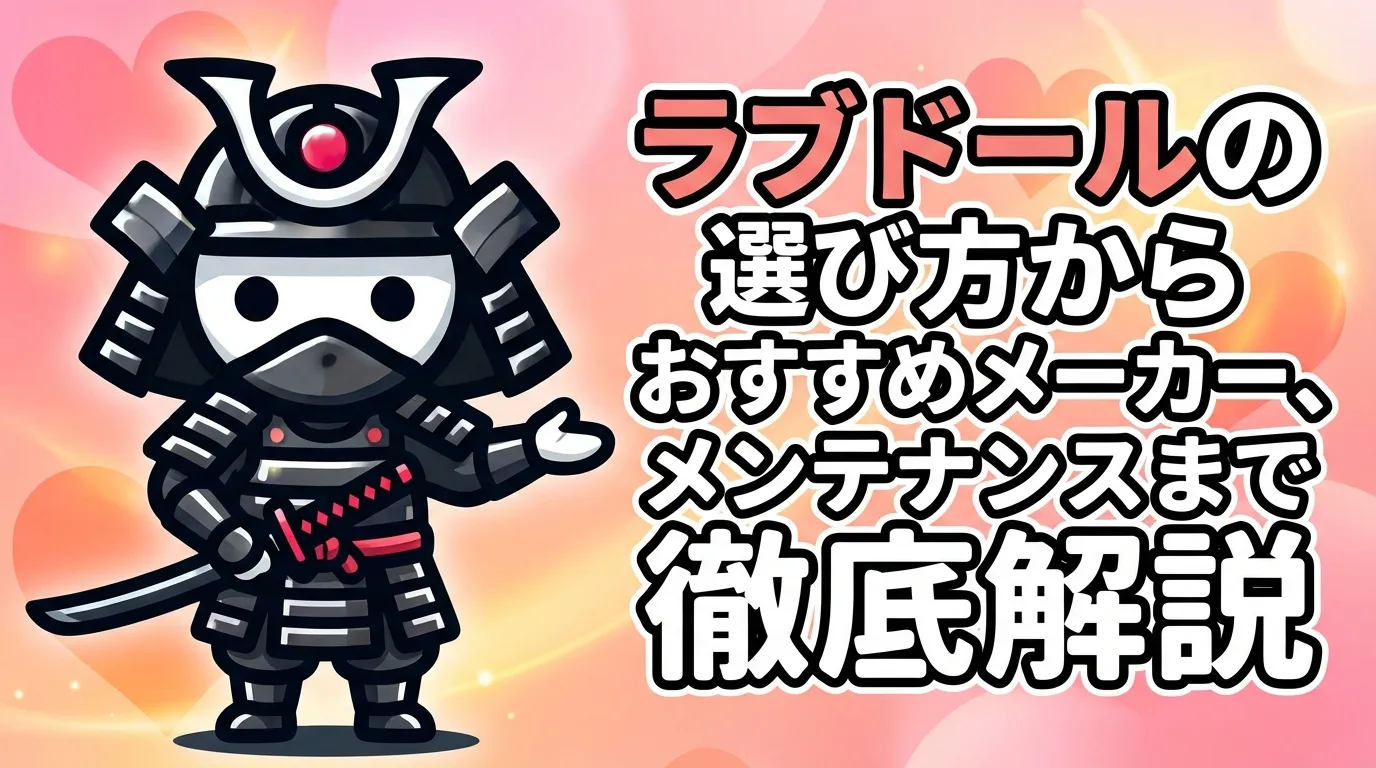 【完全版】ラブドールの選び方からおすすめメーカー、メンテナンスまで徹底解説